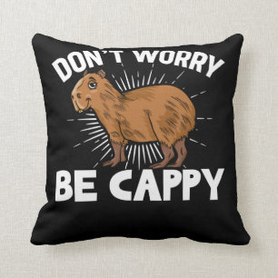 Funny Capybara Owner Capybara Pet Kudde