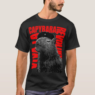 Funny Capybara Viva La Capybara Kärlek Capybaras T Shirt