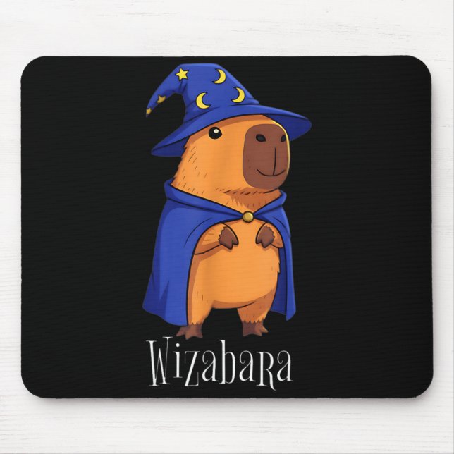 Funny Capybara Wizard Costume Wizabara Graphic Kid Musmatta (Framsidan)