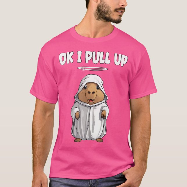 Funny Capybaras Ok, jag tar upp Capybara T Shirt (Framsida)