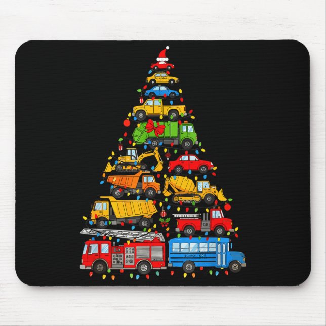 Funny Car Christmas Tree Xmas Light Boys Kids Todd Musmatta (Framsidan)