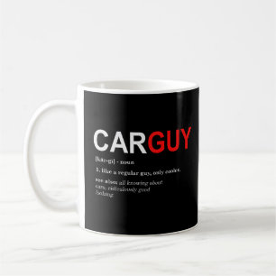 Funny Car Guy Gift Car Guy Definition T Shirt Kaffemugg