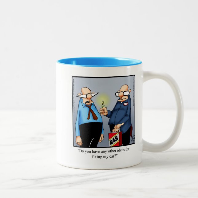 Funny Car Mechanic Humor Mugg Gift (Höger)