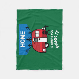 Funny Caravan Gifts | Best Caravanning | Caravans Fleecefilt