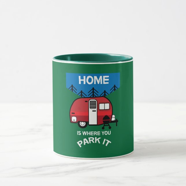 Funny Caravan Gifts | Best Caravanning | Caravans Mugg (Center)