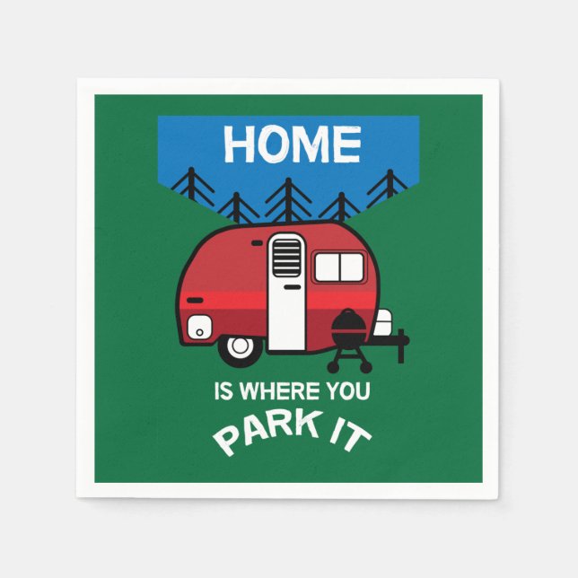 Funny Caravan Gifts | Best Caravanning | Caravans Pappersservett (Framsidan)