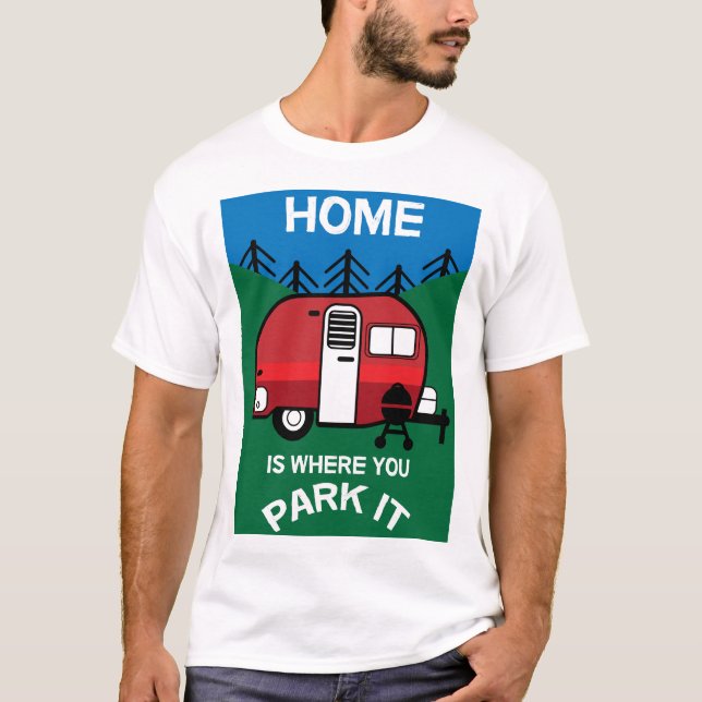 Funny Caravan Gifts | Best Caravanning | Caravans T Shirt (Framsida)