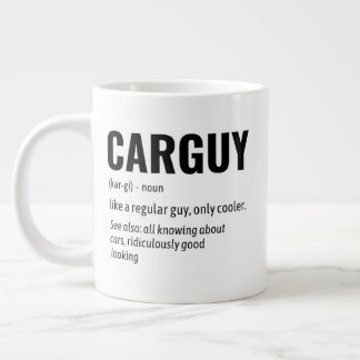 Funny Carguy Dictionary Definition Coffee Mugg Jumbo Mugg