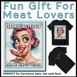 Funny Carnivar Gift for Women Bacon Sause Grill T Shirt