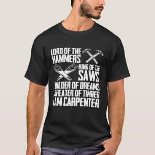 Funny Carpenter I is Carpenter - julgåva Pr T Shirt