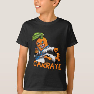 Funny Carrate Carrot Karate Mail Martial Arts Mart T Shirt