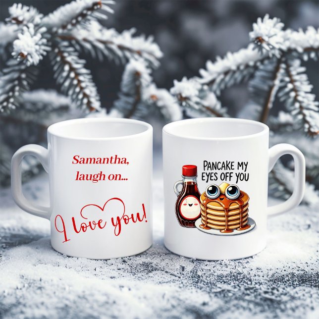 Funny Cartoon Food Mug Personalized Love Gift Kaffemugg (Funny Cartoon Food Mug Personalized Love Gift)