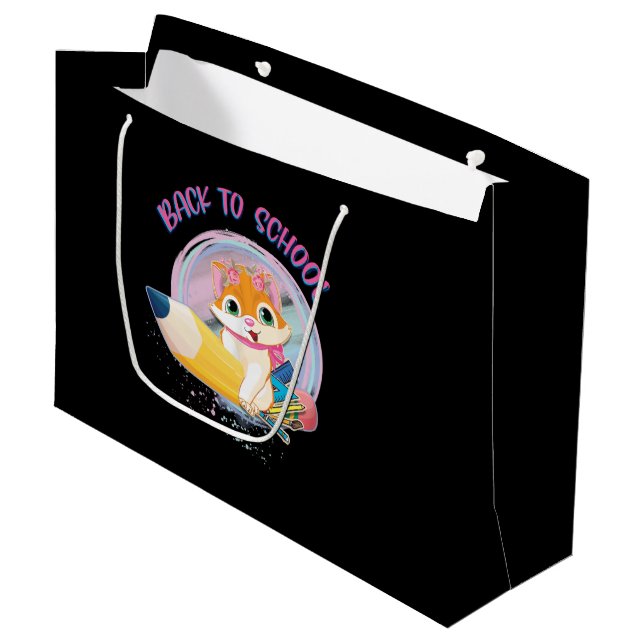 Funny Cat Back to school (Framsidan Vinklad)