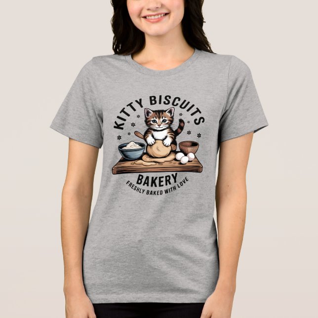 Funny Cat Baking Shirt, I Knead This T-Shirt, Cat  T Shirt (Framsida)
