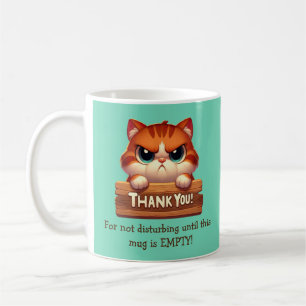 Funny Cat Coffee Mugg - Anpassade