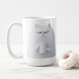Funny Cat Coffee Mugg | Gift för familjevänner