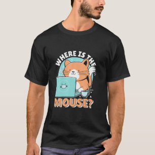 Funny Cat Computer Programmer Software Ingenjör Fo T Shirt