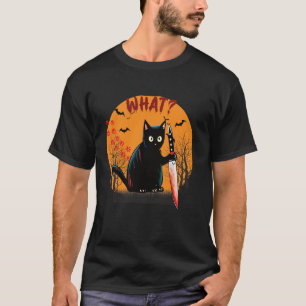 Funny Cat Costume What Funny Black Cat Murderous W T Shirt