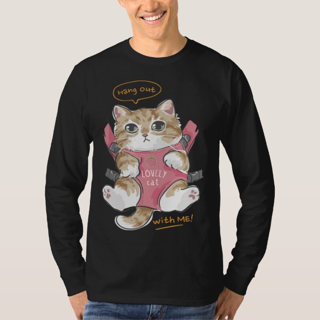 Funny Cat Cute Cat Kitten Lover Cat Lover Cat Owne T Shirt (Framsida)