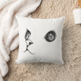 "Funny Cat Design" Dekorativ kudde