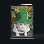 Funny Cat German Birthday Kort<br><div class="desc">Lustigt Bubba Kattunge i en Ocktoberfest-kostym. Det här är ett nytt foto och vi gjorde honom till en ny bayersk hatt. Jag använde translate.google för texten. Inside: "Grattis på födelsedagen min bra vän!" Du kan ändra texten i fälten. Du kan översätta en annan fras och kopiera och klistra in den....</div>