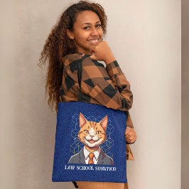 Funny Cat Gifts for Law Student Lawyer Enforcement Tygkasse