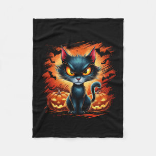 Funny Cat Halloween Costume Cat Lovers Manar Women Fleecefilt