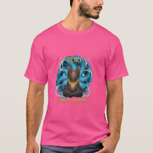 Funny Cat Holistic Healer Reiki Master Reiki Meows T Shirt