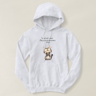 Funny Cat Hoodie - Superskojet Stil T Shirt