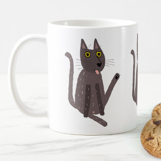 Funny Cat Humor Kaffemugg