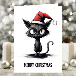 Funny Cat-jul Kort