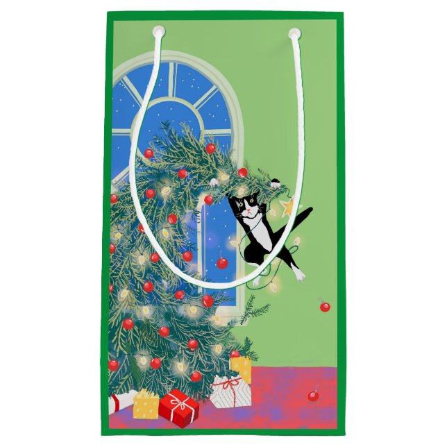 Funny Cat Julgran (Framsidan)