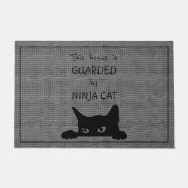 Funny Cat Large Doormat