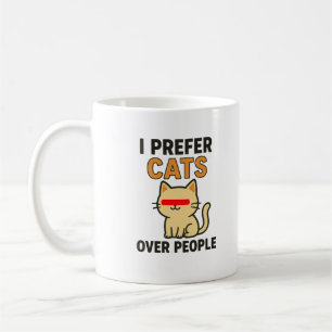 Funny Cat Lover Kaffemugg
