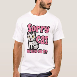 Funny Cat Lover Kitten Kattunge Owner Humor Animal T Shirt