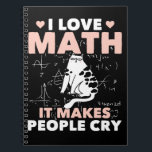 Funny Cat Lover Mathematics Humor Math Nerd Anteckningsbok<br><div class="desc">Cat Math och skollärare skämtar. Lustigt Cat Lover Mathematics Humor Math Nerd.</div>