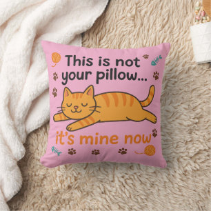 Funny Cat Lover Pillow Kudde