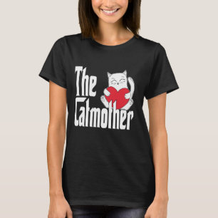Funny Cat Mamma Catmor Cute Cat Mor Kattunge Momm T Shirt