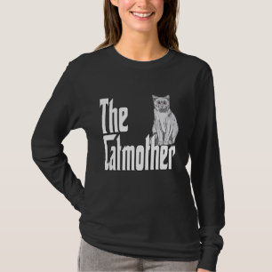 Funny Cat Mamma Catmor Cute Cat Mor Kattunge Momm T Shirt