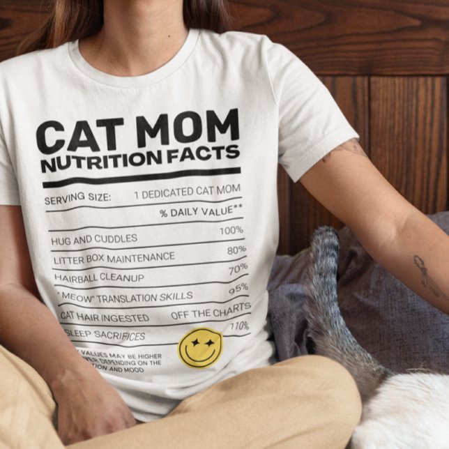 Funny Cat Mamma | Katt Lover | Crazy Cat Dam T Shirt (Skapare uppladdad)