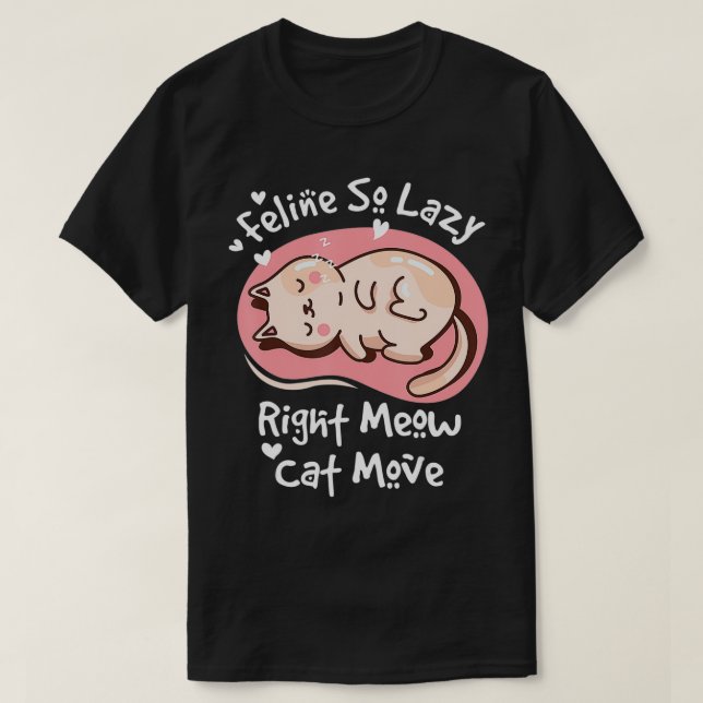 Funny Cat Meme  T Shirt (Design framsida)