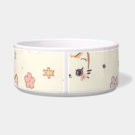 Funny Cat Meow Tecknad Mönster