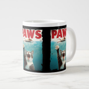Funny Cat Mouse Parody TASSAR Djurälskare Cat Katt Jumbo Mugg
