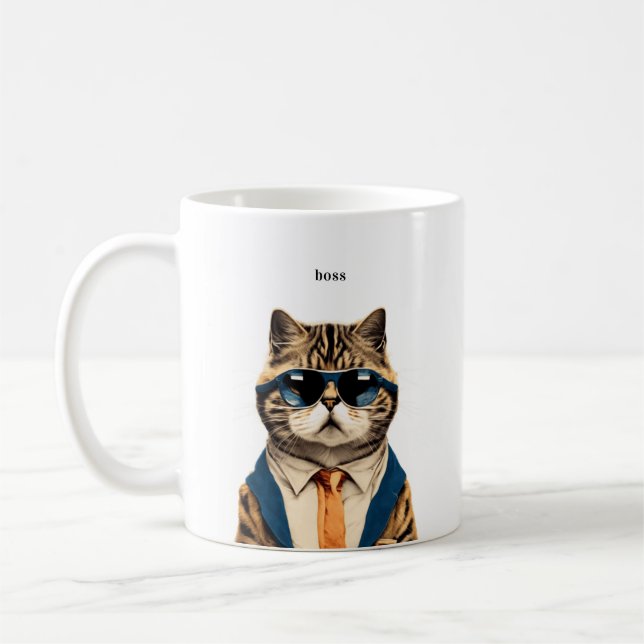 Funny Cat Mugg (Vänster)