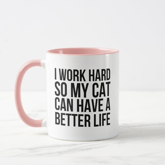 Funny Cat Mugg (Vänster)