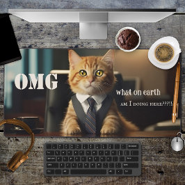 Funny Cat Office