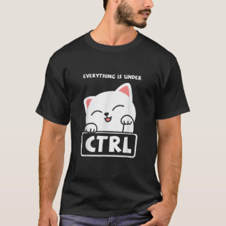 Funny Cat Programmer Developer Coder Computer Scie T Shirt