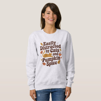 Funny Cat - Pumpkin Spice Älskare Fall T Shirt