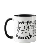 Funny Cat Pun Coffee Mugg, Cat Lover Magic Mugg