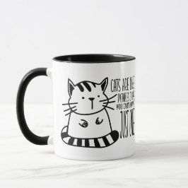 Funny Cat Pun Coffee Mugg, Cat Lover Magic Mugg